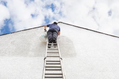 Peinture extérieure à Lempzours — façades et ravalement
